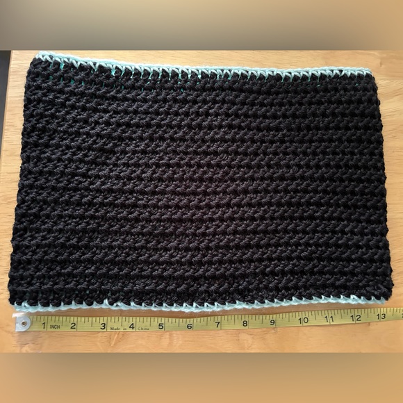 Crocheted Infinity Scarf Double Thickness- OS - Picture 4 of 5